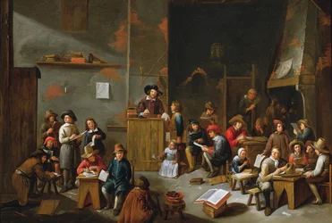The Interior of a School Room
